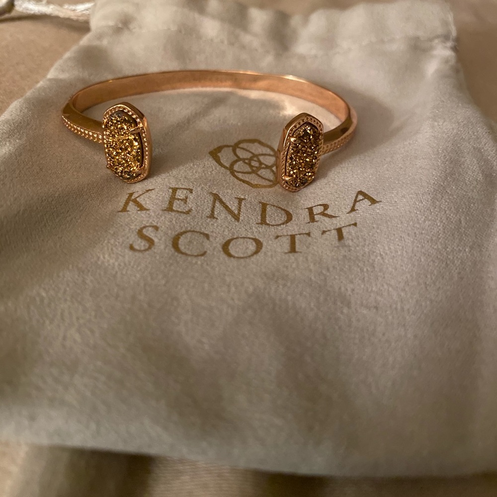Elton Rose Gold Cuff Bracelet